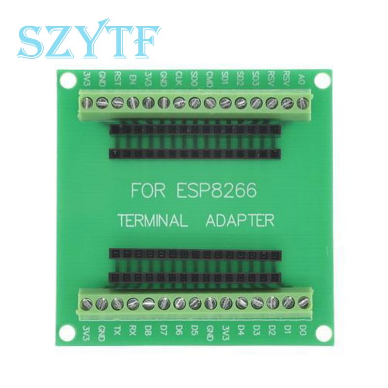 Esp8266 Nodemcu Board - ESP8266 Genişletme Kartı Terminal Adaptörü, NODEMCU