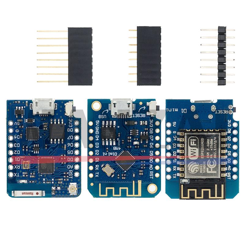Esp8266 Nodemcu Board - WeMos D1 Mini Pro V3.0.0 Bayt