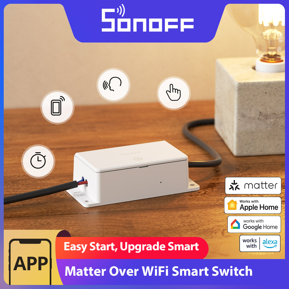 Sonoff Basic Switch - SONOFF BASIC-1GS Matter Over WiFi Akıllı