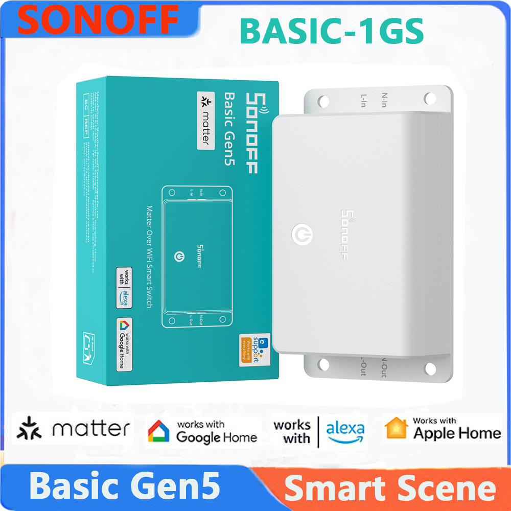 Sonoff Basic Switch - SONOFF Basic Gen5 (BASIC-1GS) Matter Destekli