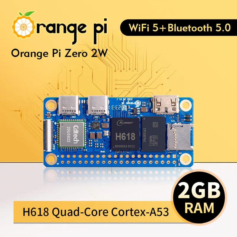 Pi Zero W Board - Orange Pi Zero 2 W 2
