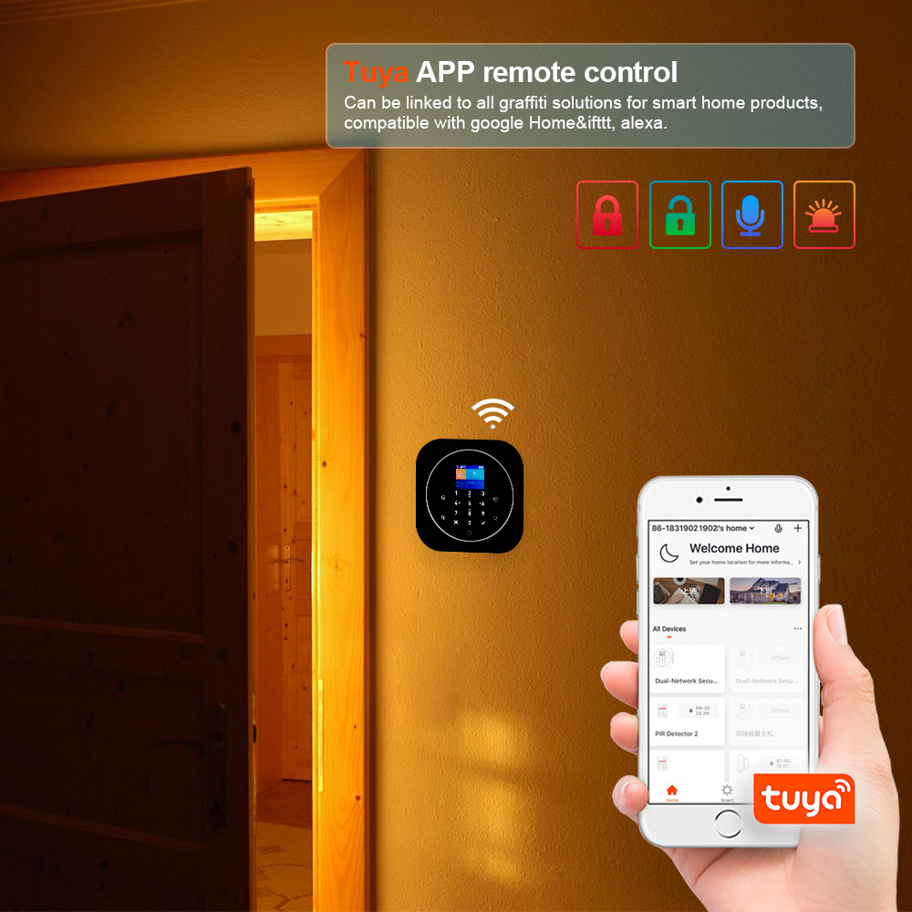KERUI G12 2G Wifi Kablosuz Ev  - Home Automation System Diy incelemesi ve fiyatı
