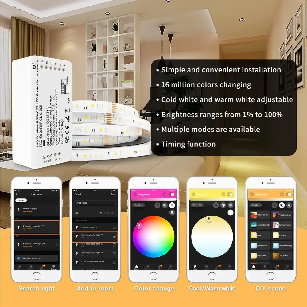 GLEDOPTO Zigbee3.0 RGB+CCT RGB - Zigbee Coordinator Stick incelemesi ve fiyatı