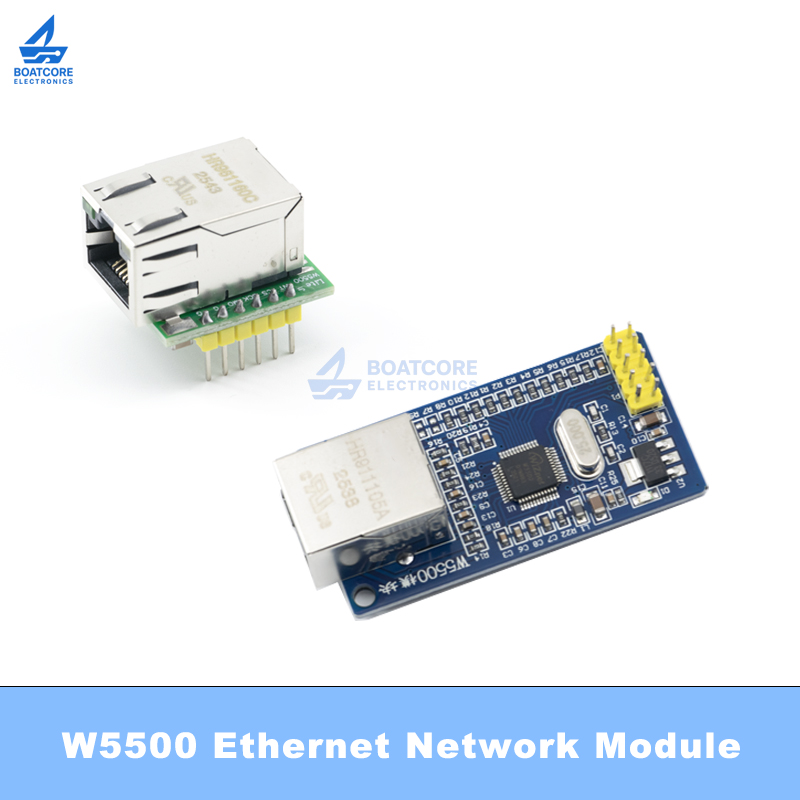 1 adet W5500 çip yeni SPI LAN  - Ethernet Module W5500 incelemesi ve fiyatı