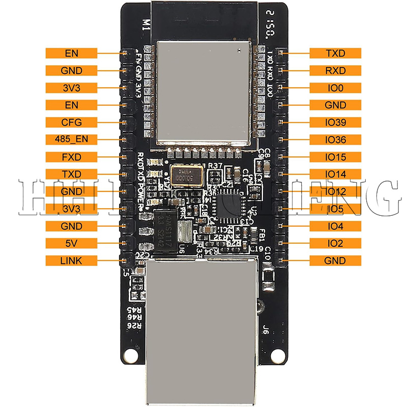 10-1 adet WT32-ETH01 gömülü se - Esp8266 Nodemcu Board incelemesi ve fiyatı