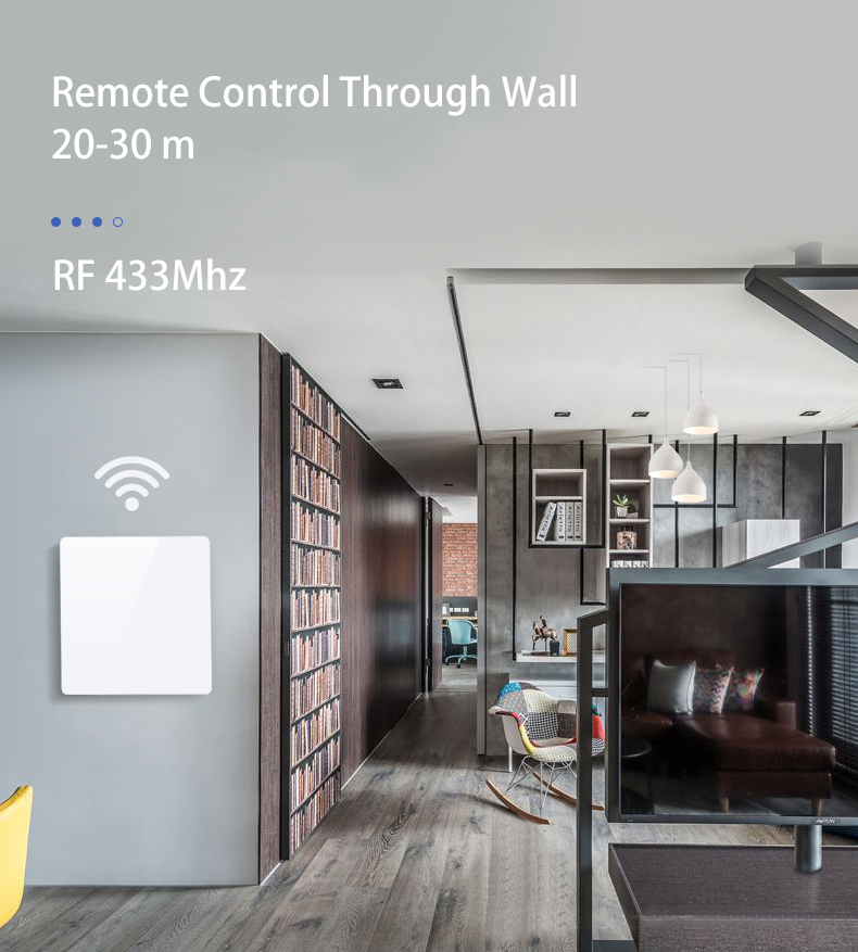 DIY RF 433Mhz kablosuz anahtar - Home Automation Panel Diy incelemesi ve fiyatı