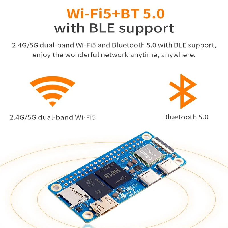 Orange Pi Zero 2 W 2 GB RAM DD - Pi Zero W Board incelemesi ve fiyatı