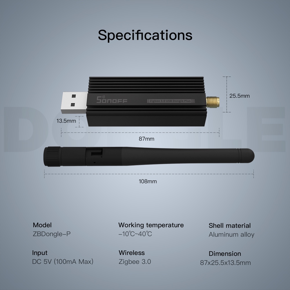 SONOFF zigbee gateway 3.0 ZBDo - Zigbee Coordinator Stick incelemesi ve fiyatı