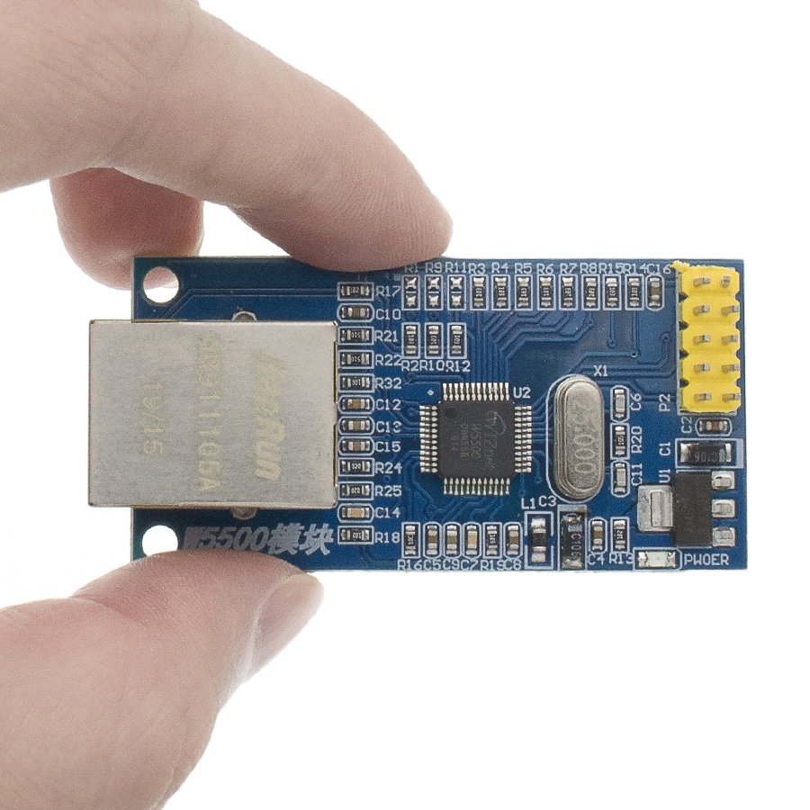 USR-ES1 W5500 Ethernet ağ modü - Ethernet Module W5500 incelemesi ve fiyatı
