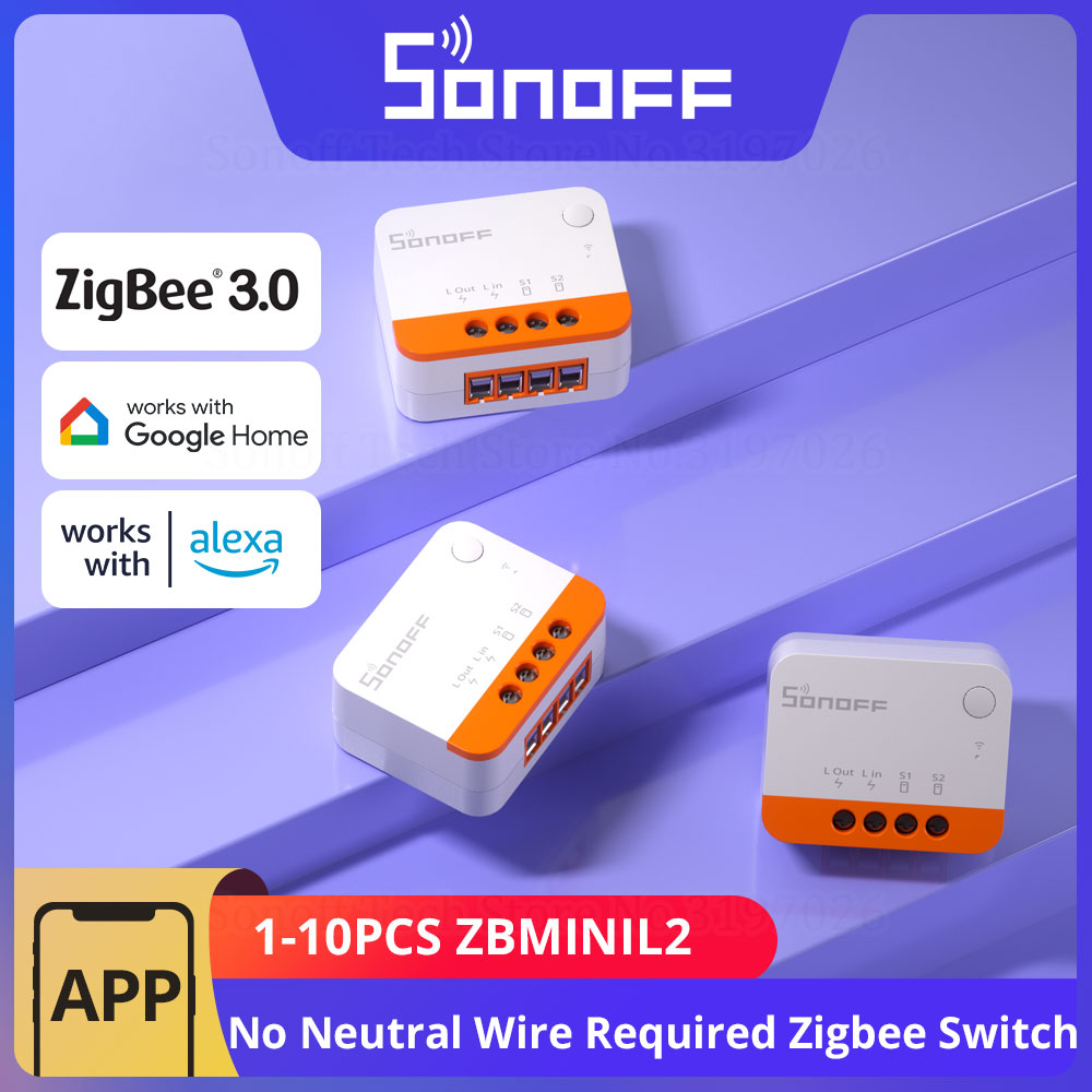 1-10PCS SONOFF ZBMINIL2 Zigbee - Sonoff Basic Switch incelemesi ve fiyatı