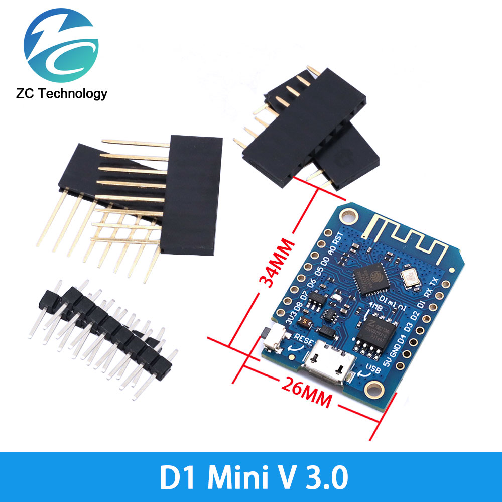 D1 Mini ESP8266 ESP-12F CH340G - Esp8266 Nodemcu Board incelemesi ve fiyatı