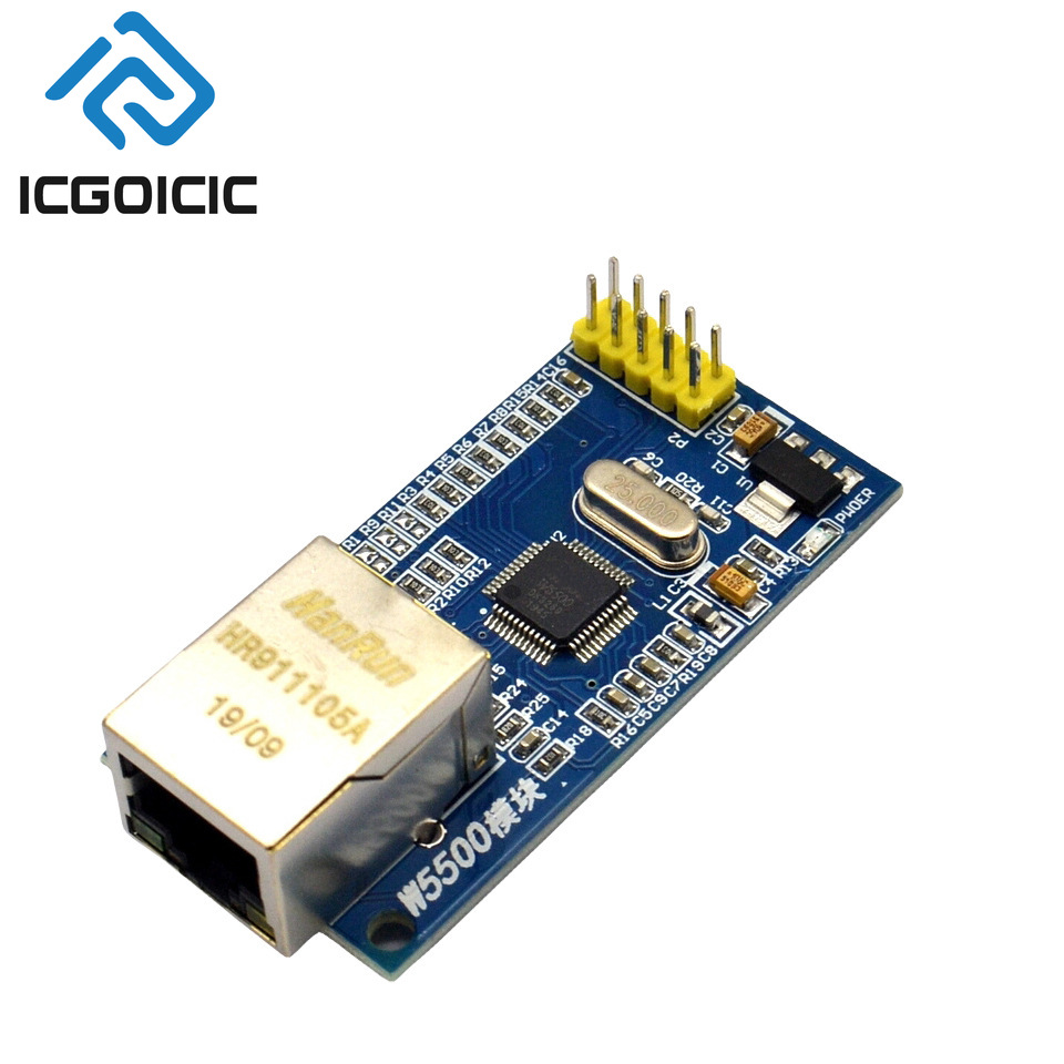 W5500 Ethernet Modülü – Kablol - Ethernet Module W5500 incelemesi ve fiyatı