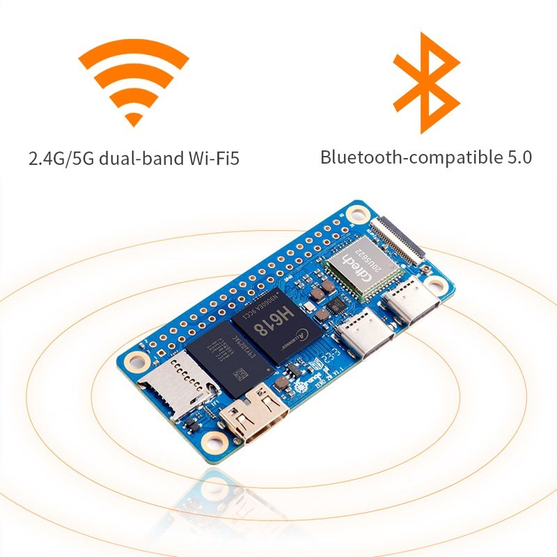 Orange Pi Zero 2W 4GB 2GB 1.5G - Pi Zero W Board incelemesi ve fiyatı