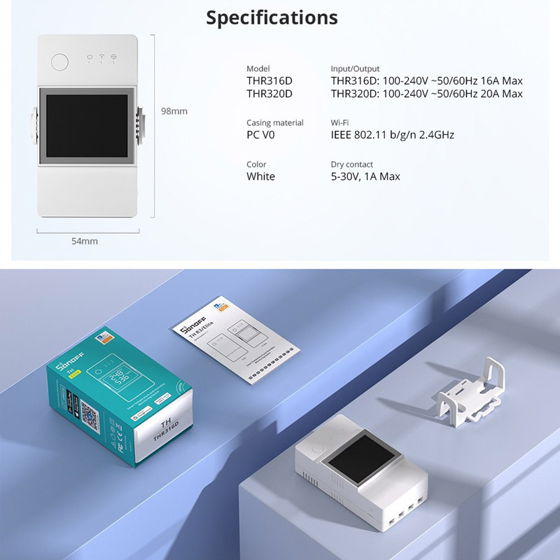 SONOFF POW Elite WiFi Akıllı G - Sonoff Basic Switch incelemesi ve fiyatı
