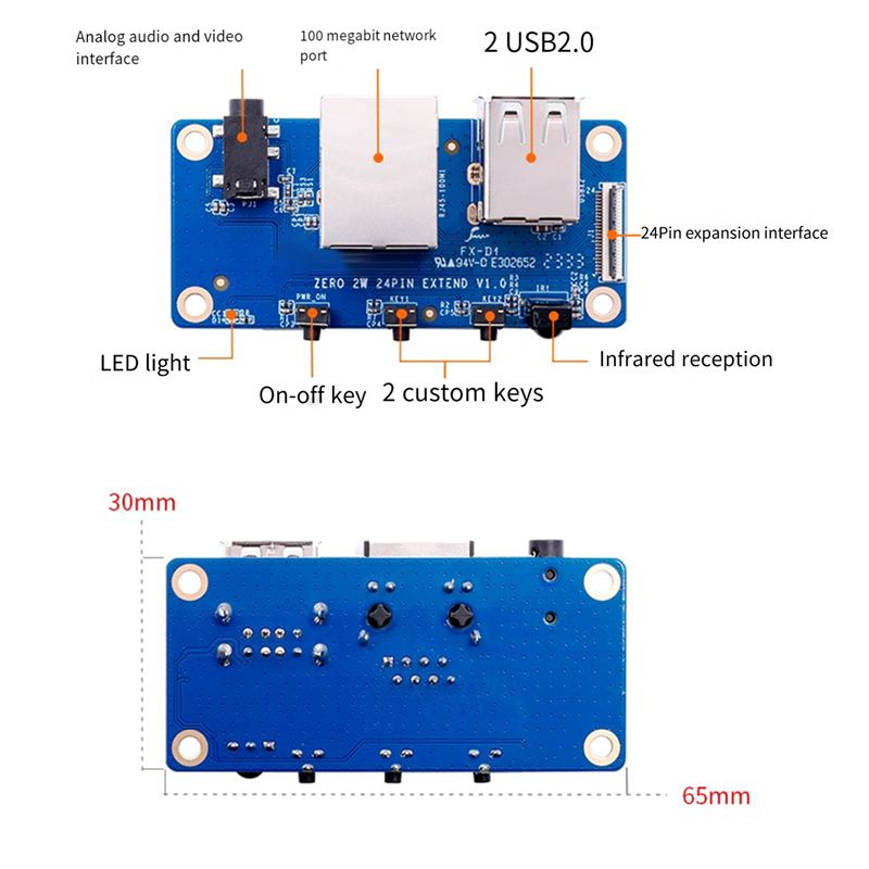 N35R-Orange Pi Zero 2 W için G - Pi Zero W Board incelemesi ve fiyatı