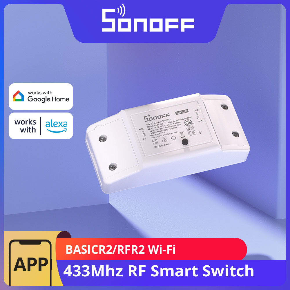 SONOFF BASICR2 RFR2 Wi-Fi 433M - Sonoff Basic Switch incelemesi ve fiyatı