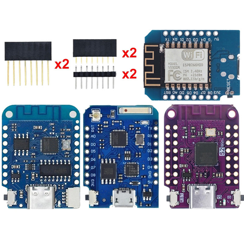 WeMos D1 Mini Pro V3.0 NodeMcu - Esp8266 Nodemcu Board incelemesi ve fiyatı