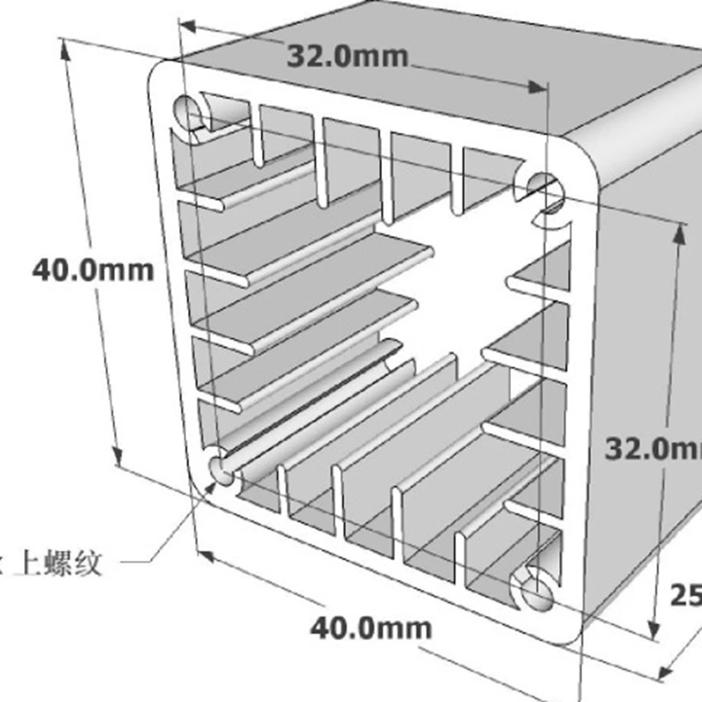 1 adet 40x40mm Alüminyum Kare  - Home Automation System Diy incelemesi ve fiyatı