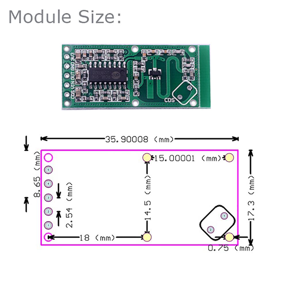 5 adet RCWL-0516 hareket algıl - Esp8266 Nodemcu Board incelemesi ve fiyatı