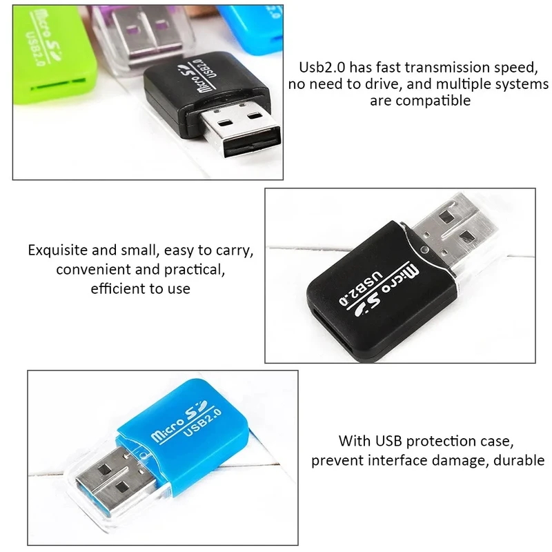 Taşınabilir Mini USB 2.0 TF mi - Home Assistant Sd incelemesi ve fiyatı