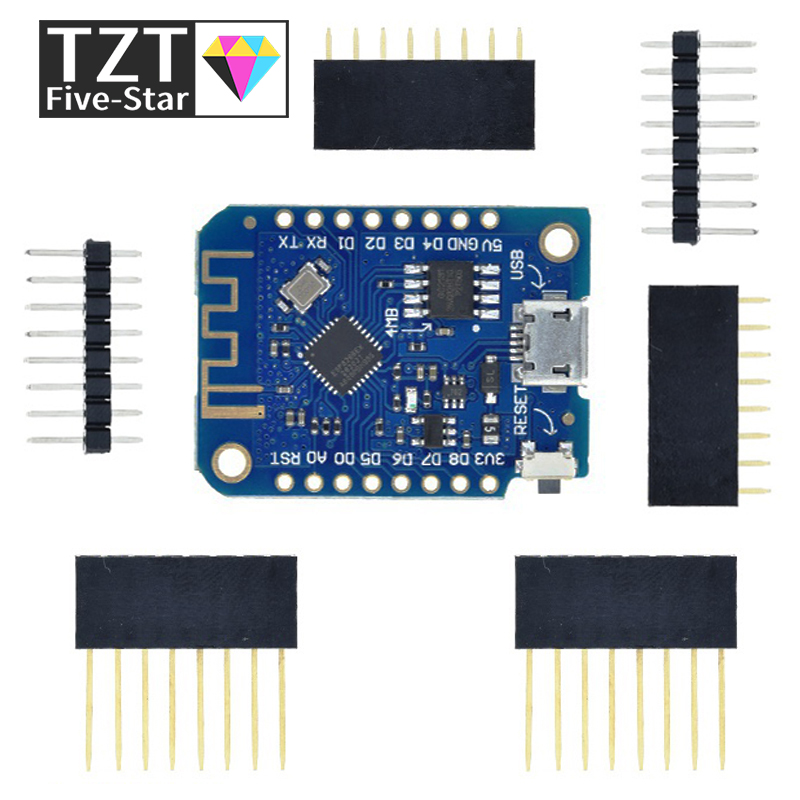 WeMos D1 Mini Pro V3.0 NodeMcu - Esp8266 Nodemcu Board incelemesi ve fiyatı